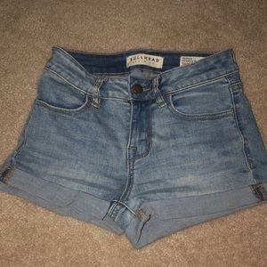 packing high rise shorts